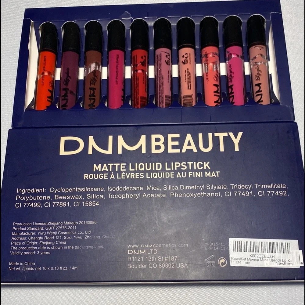 Lipsticks Matte Liquid DNM Beauty